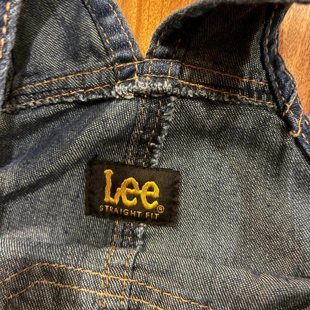 VTG 80s 90s Lee Baby Denim Overalls 12M Snap Bottom Western‎ Workwear Unisex